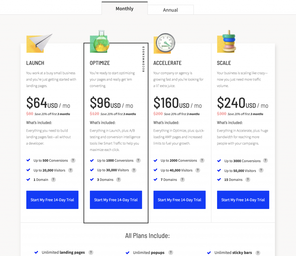 Price plans