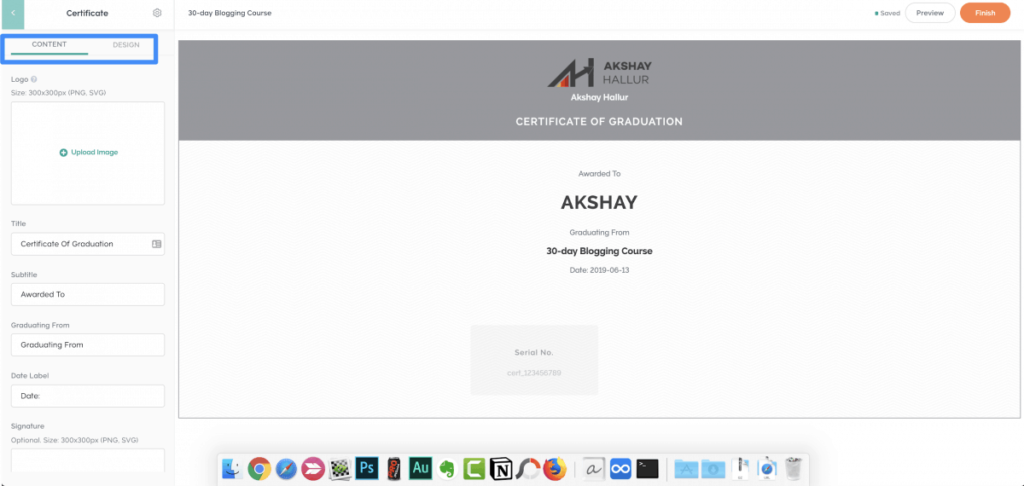 16 certificate-design-editor