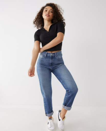 4 HIGH RISE MOM JEAN