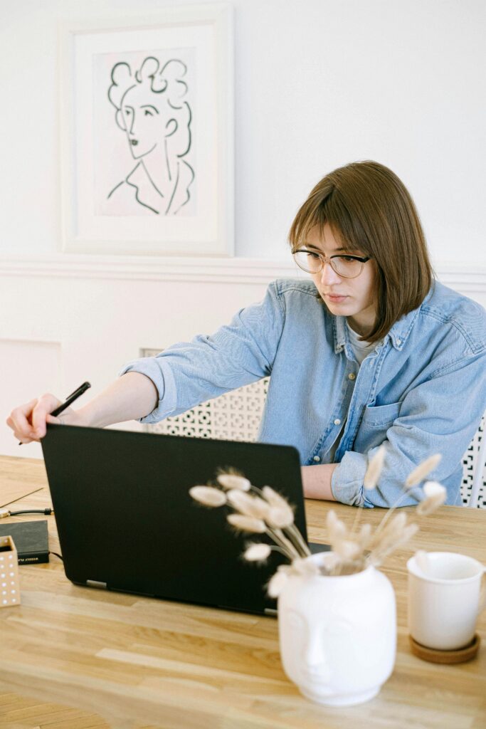 Online learning platform dashboard with courses and certifications